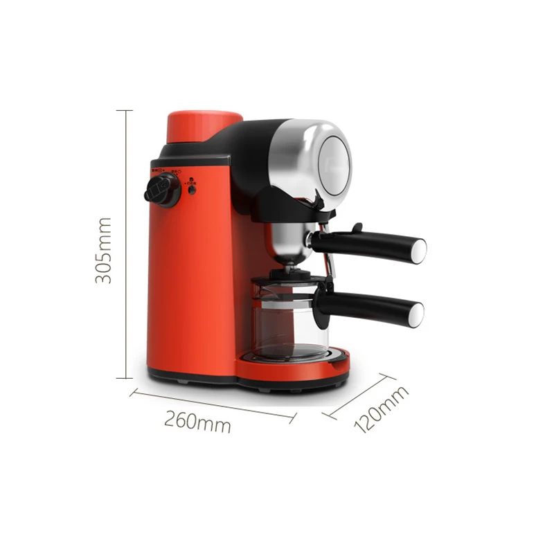 

MD-2005 0.24L 800W Semi-automatic Espresso 5 Bar Pressure Steam Milk Bubble Maker Coffee Machine Electric Milk Frother