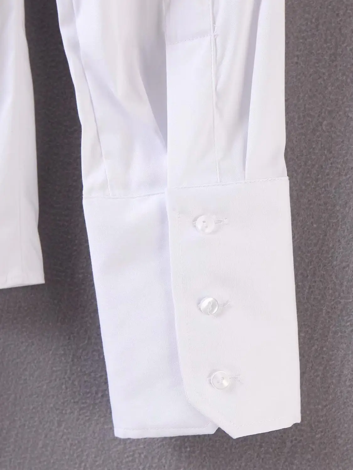 NoEnName_Null 2020 Women Basic Solid Color White Blouse Office Lady Turn Down Collar Business Shirt Casual Slim Femininas Tops | Женская