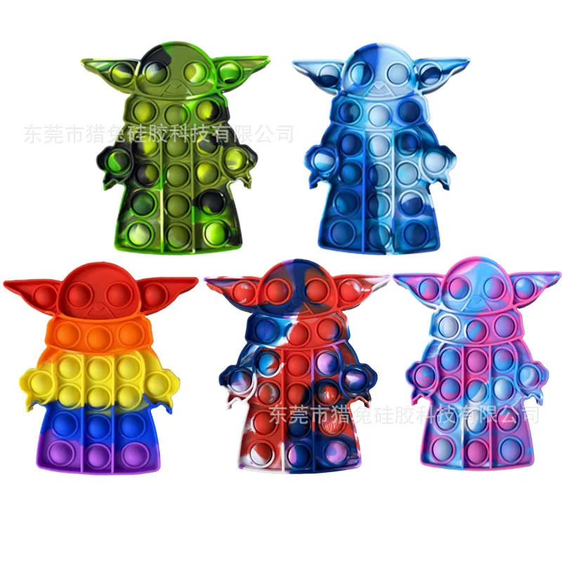 Disney с изображением из Звездных Войн йода и надавите на поп Непоседа Reliver