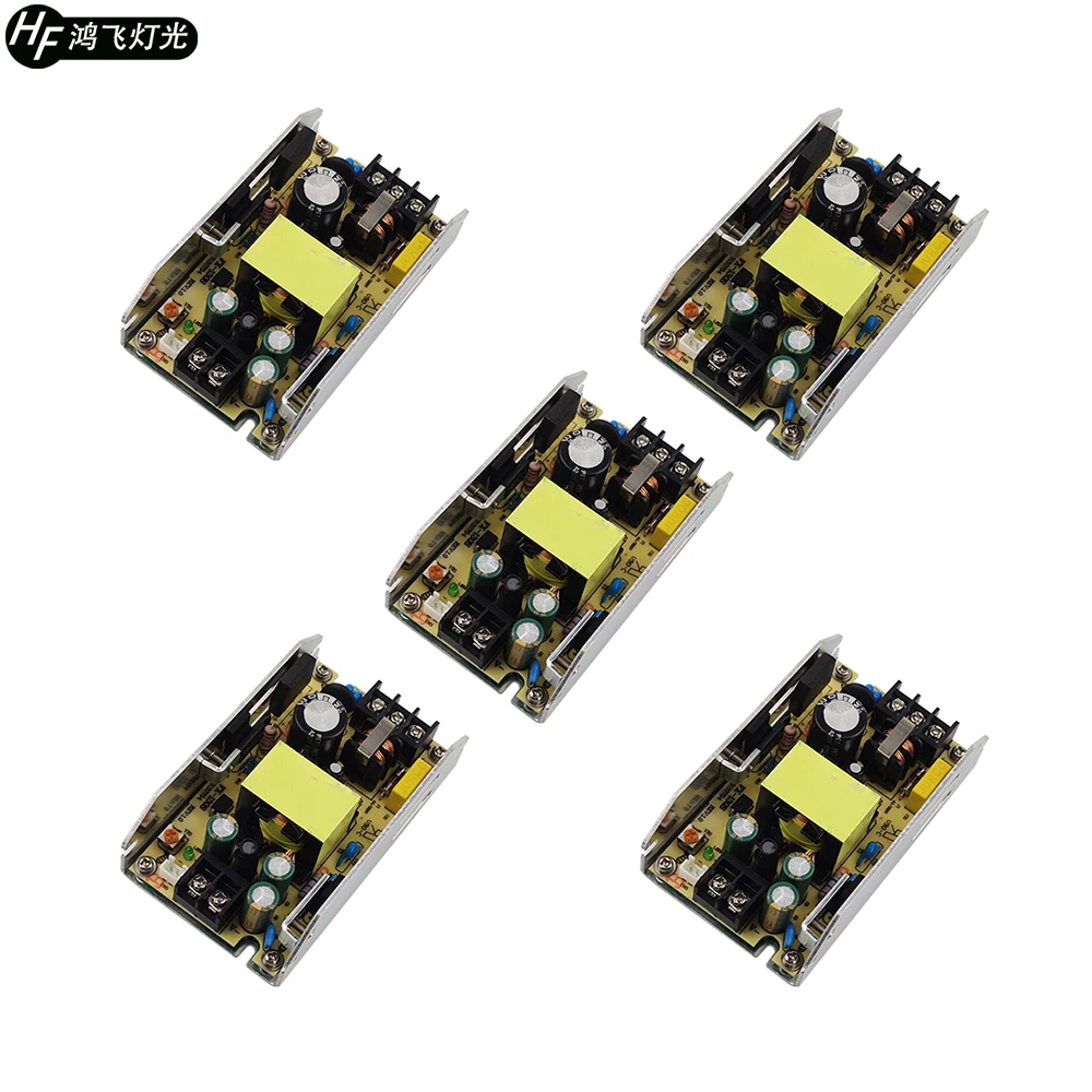 

5 шт., блок питания 150 Вт, 24 В, а, модуль питания для сцсветильник, запасные части для светодиодного освещения, аксессуары для светодиодов