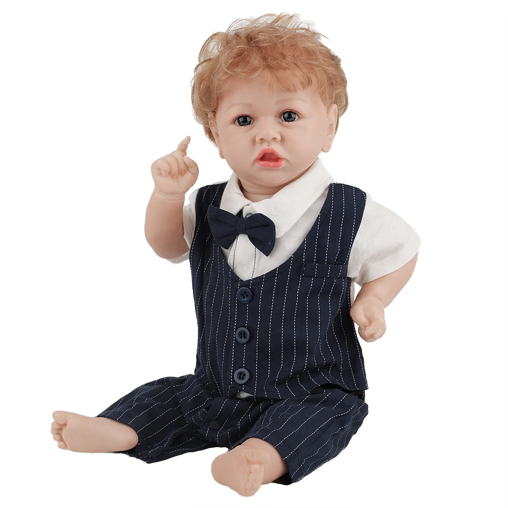 ACCOM виниловый Реборн детская игрушка Реалистичная для детей 12 дюймов живая