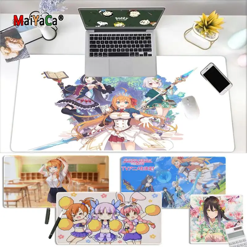 Высококачественный резиновый игровой коврик для мыши MaiYaCa подключения к