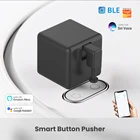 Кнопка для высветильник еля Tuya Smart Fingerbot, автоматический переключатель с поддержкой Alexa, Siri, голосовое управление через шлюз
