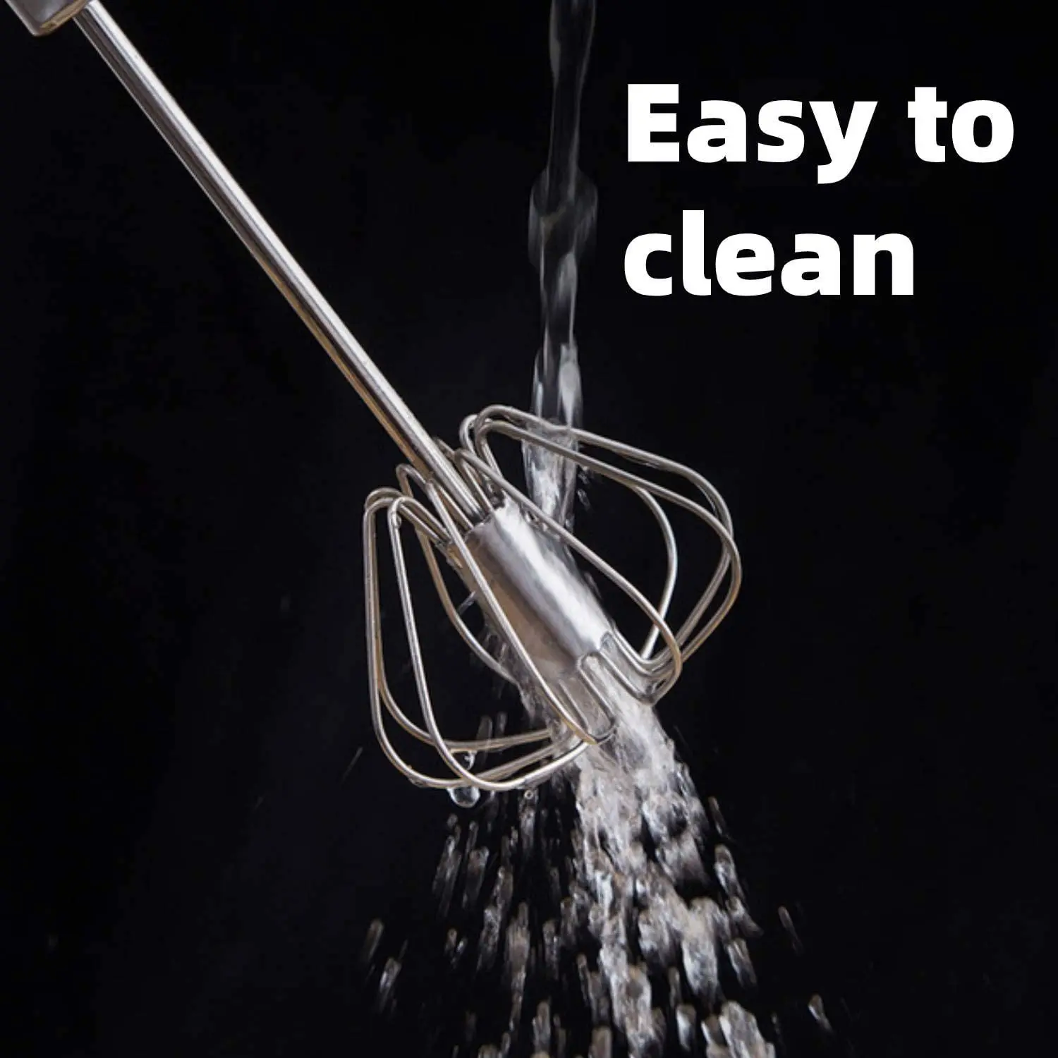 Полуавтоматический взбиватель яиц венчик для из нержавеющей стали ручной