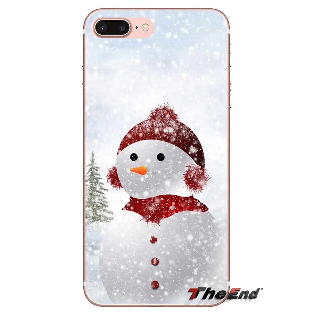 Мягкий Корпус чехол для samsung Galaxy S2 S3 S4 S5 мини S6 S7 край S8 S9 Plus Note 2 3 4 5 8 Coque Fundas зимние