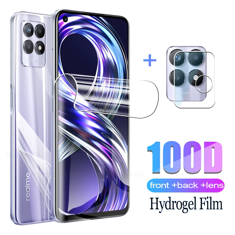 

Гидрогелевая пленка для OPPO Realme 8i, Защита экрана для Redmy 8i Realme 8 i 6,6 дюйма, задняя пленка Realme8i, Защитная пленка для камеры телефона