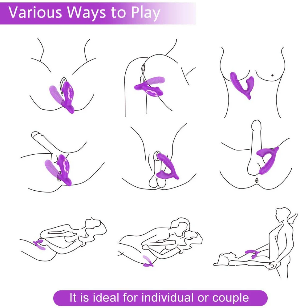 Женский Вибратор для стимуляции точки G и клитора 10 скоростей | Красота здоровье