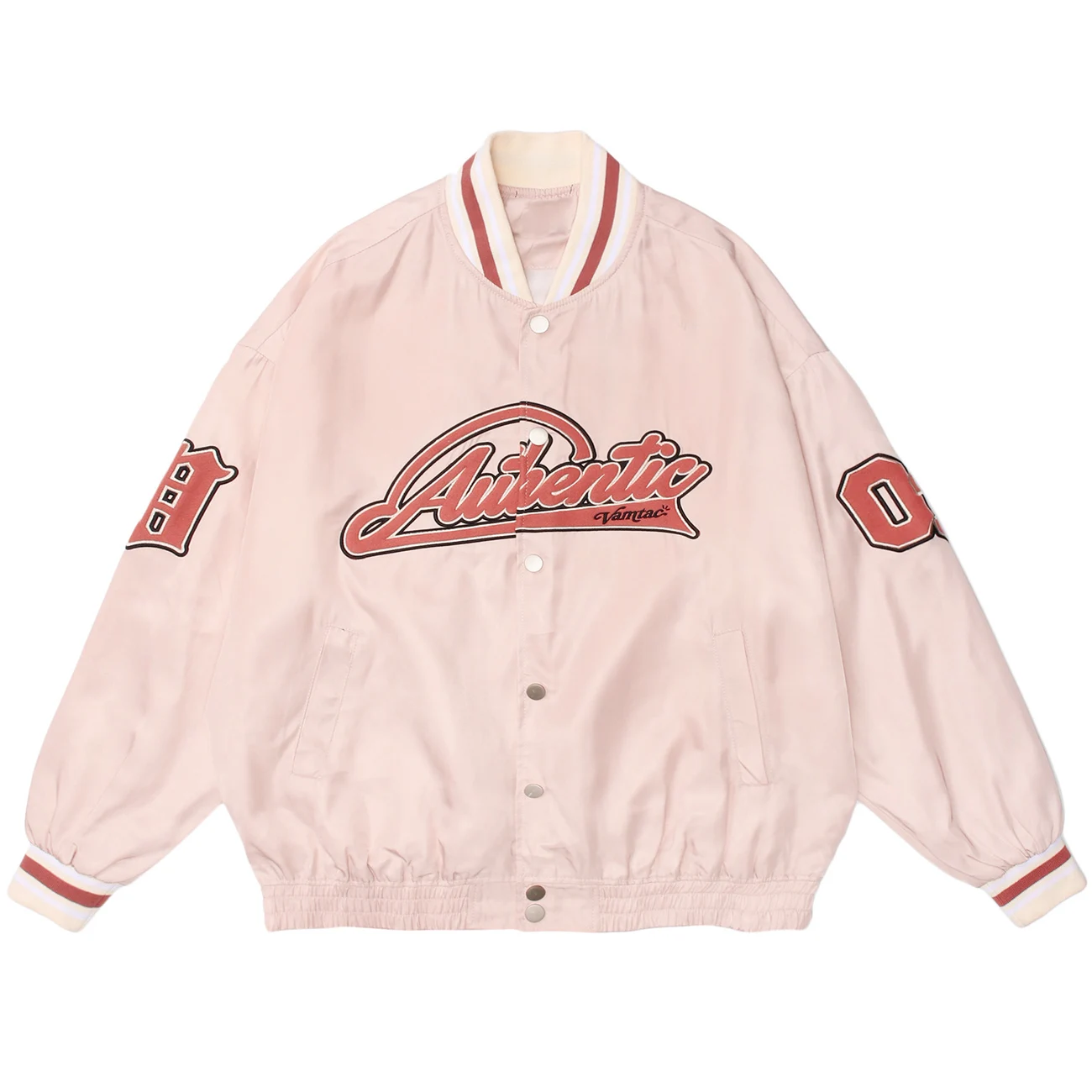 

LACIBLE Streetwear Harajuku Autumn Jackets Men Embroidery Letter Baseball Jacket Unisex Bomber Jacket Hip Hop Loose Casual Coats