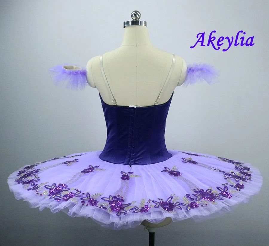 Щелкунчик фиолетовый балетный пачка для девочек блинное профессиональное блюдо