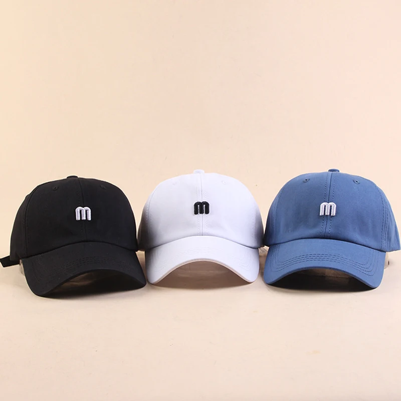 Твердые Цвет летняя шляпа от солнца для мужчин/Женская украшенная обувь Бейсбол