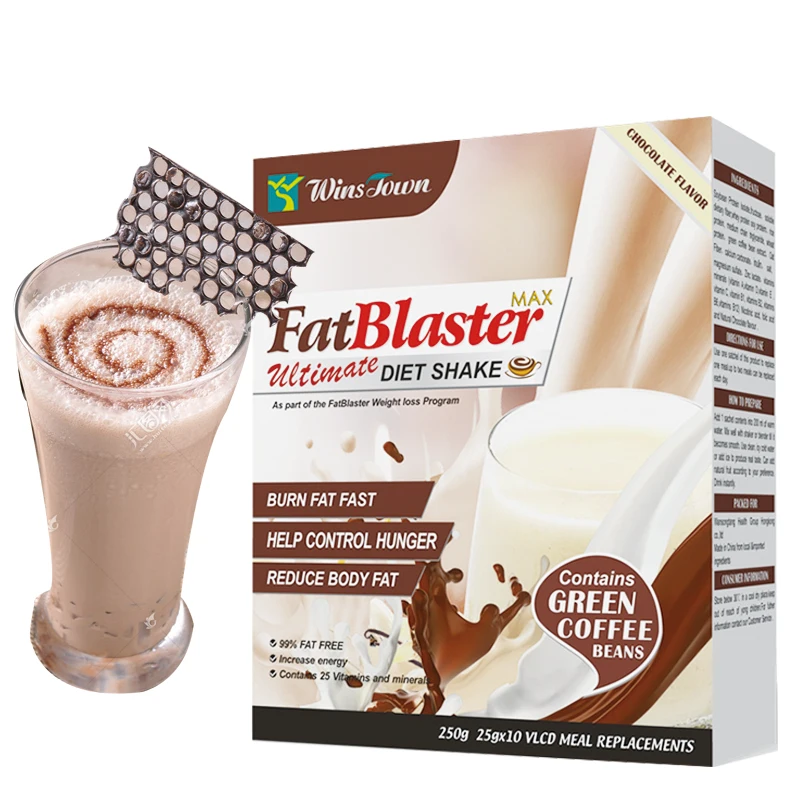 Шоколадный вкус жиросжигатель диета встряхивание питание похудение для еды