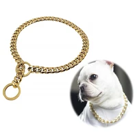 dog choke collar slip chain stainless steel training choke collars stainless steel chain dog collars for small medium large dog