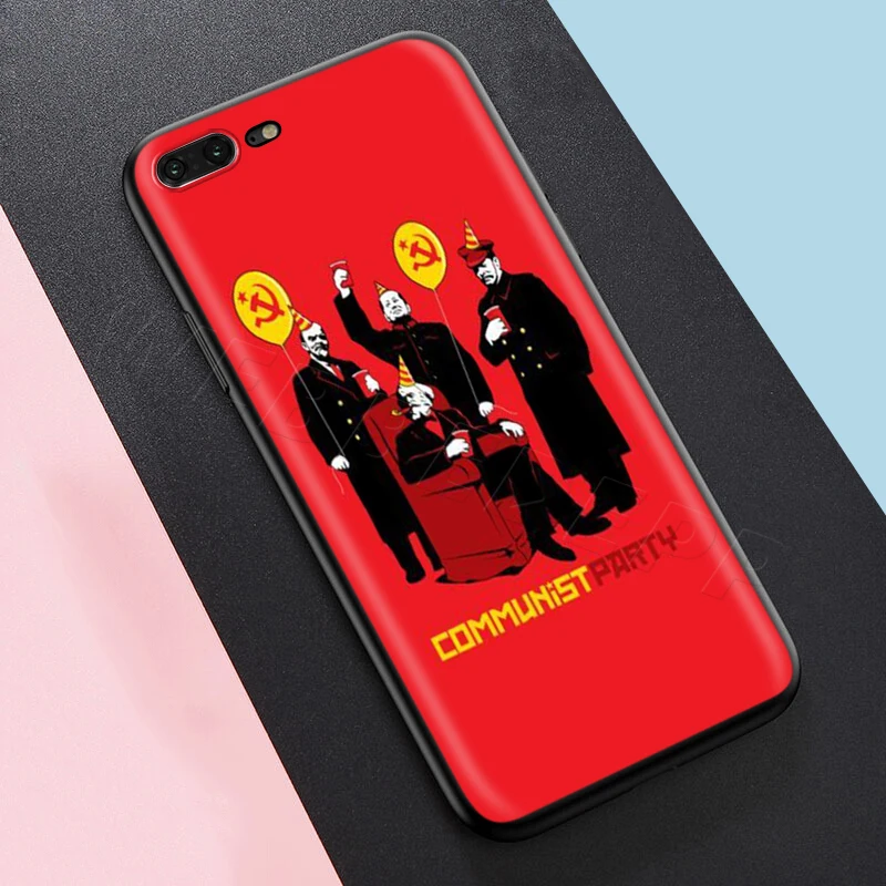 Webbedepp коммунистической друзья товарищи чехол для Apple iPhone 12 11 Pro XS Max XR X 8 7 6 6S Plus 5 5S SE |