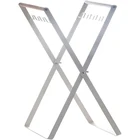 Складная подставка для мусора X-Type, металлическая подставка для мусорного пакета, держатель для детской одежды, стойка для мусора, сухая полка