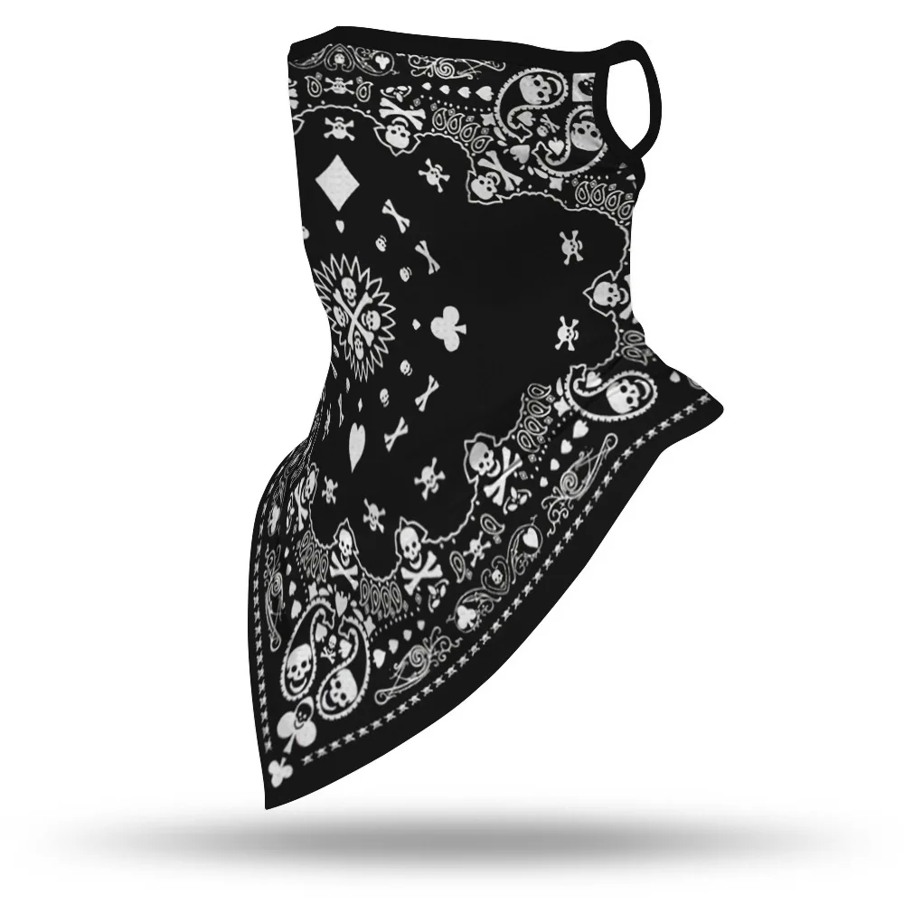 

Fashion totem digital printing outdoor sports ear-hanging triangle scarf mask multifunctional sunscreen magic headscarf