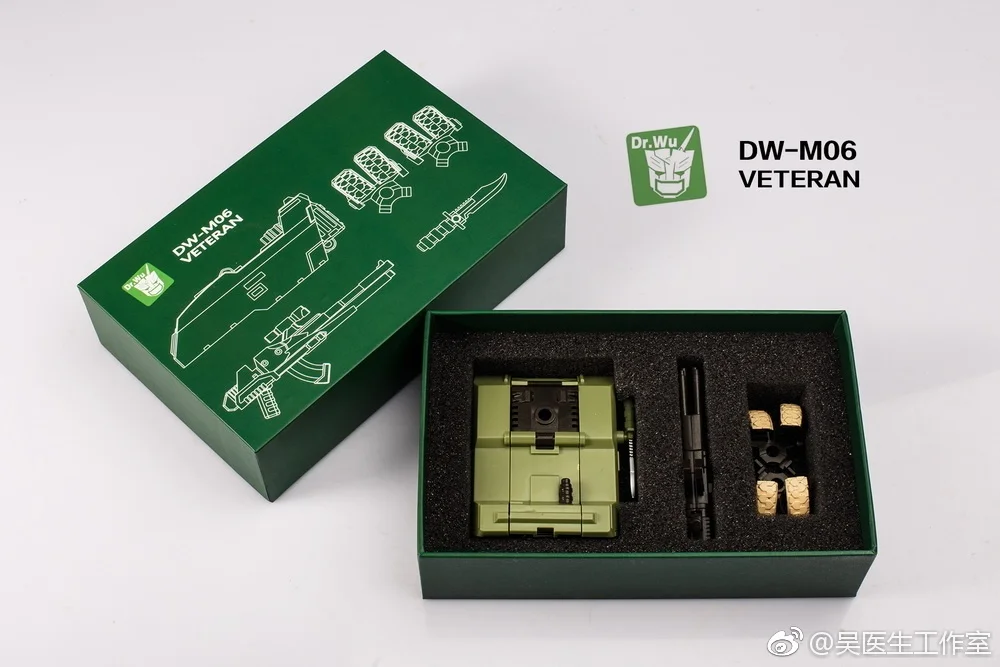 

Dr.Wu DW-M06 Transformation 5 Detective Accessory Package Model Toy