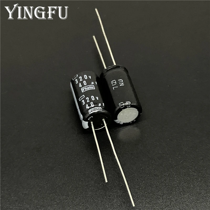 

5Pcs/50Pcs 40uF 320V Japan NCC Photo Flash PH Capacitor 10x18mm 320V40uF PH Capacitor