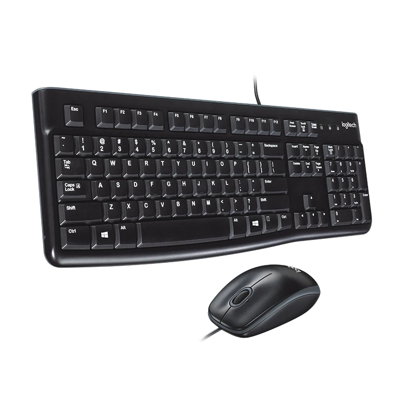 Проводная мышь Logitech для ПК комбинации клавиш MK120 простая игровая