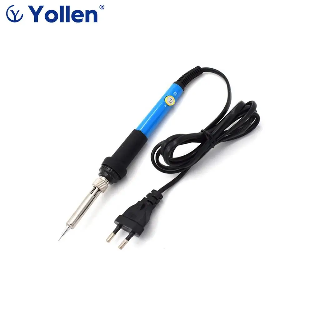 

Электрический паяльник с регулируемой температурой, 220 В/110 В, 60 Вт, паяльная станция с внутренним нагревом, инструмент для ремонта, стандарт ...