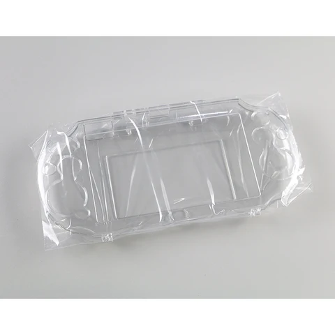 1 шт., прозрачный жесткий чехол, прозрачный защитный чехол для Sony psv2000 Psvita PS Vita PSV 2000, кристаллический корпус консоли