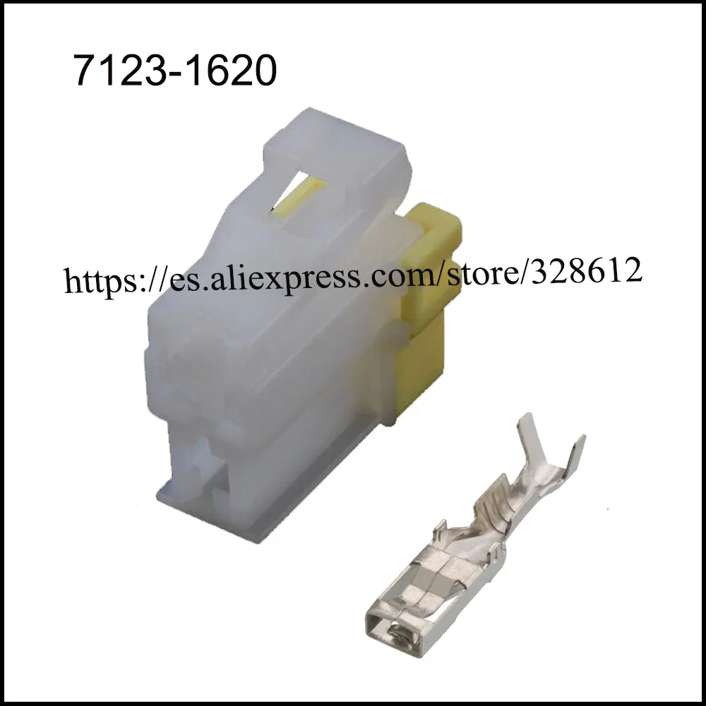 

7122-1620/7123-1620 car wire male female cable Waterproof sheath 2 pin connector automotive Plug socket include terminal