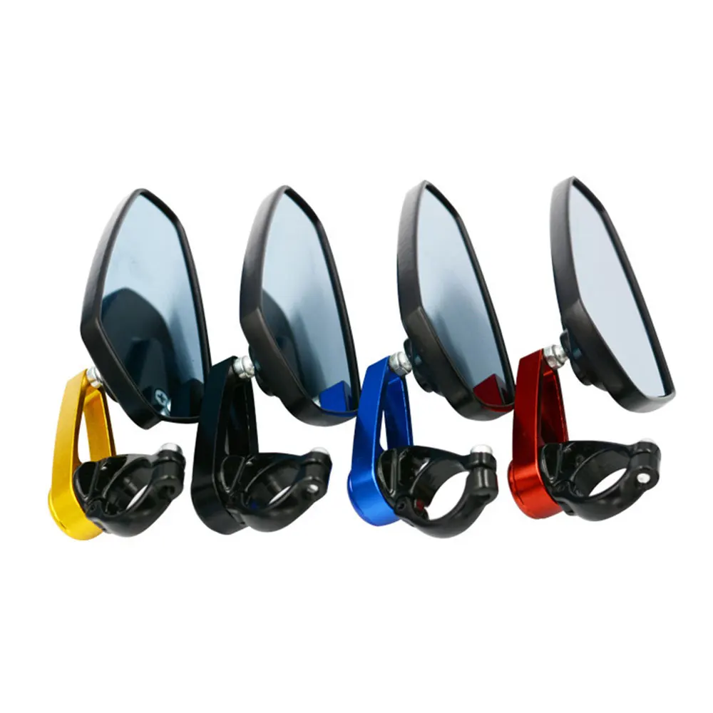 

2pcs Universal Motorcycle Aluminum 7/8" Bar End Side Rearview Mirror Motorbike Bike Handlebar Rear View Mirrors Accessories