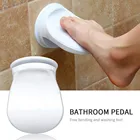 Моющаяся бритвенная ножка для ванной комнаты и душа, экономия силы, ножная подставка, нескользящая присоска #6632