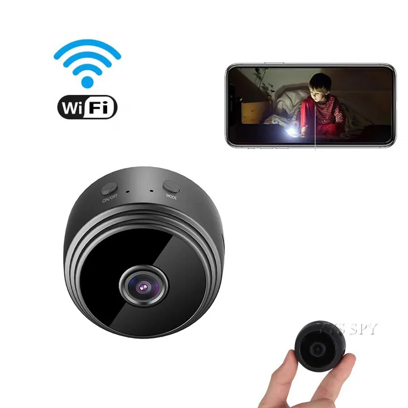 Мини-камера видеонаблюдения с поддержкой Wi-Fi 1080P |