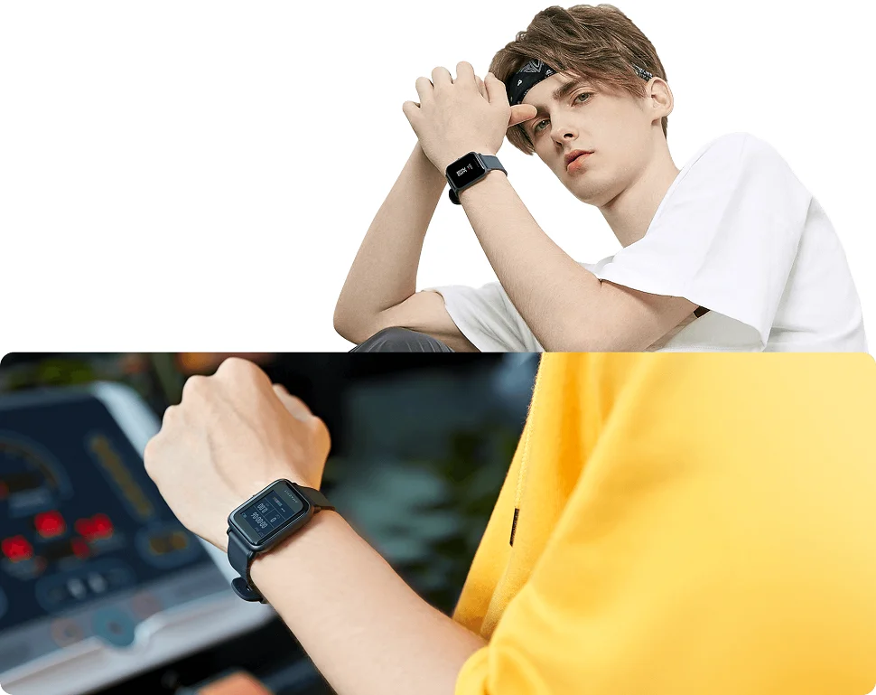 Смарт-часы xiaomi Huami Amazfit Bip lite, Bluetooth, умные часы huami amazfit BipLite, монитор сердечного ритма, 45 дней