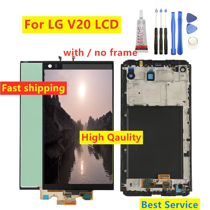 Высококачественный ЖК дисплей для LG V20 VS995 VS996 LS997 H910 сенсорный экран дигитайзер с