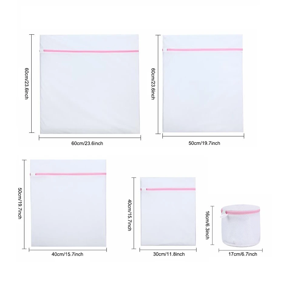 1 шт. сетчатый мешок для одежды хозяйственный стирки белья на молнии бюстгальтера