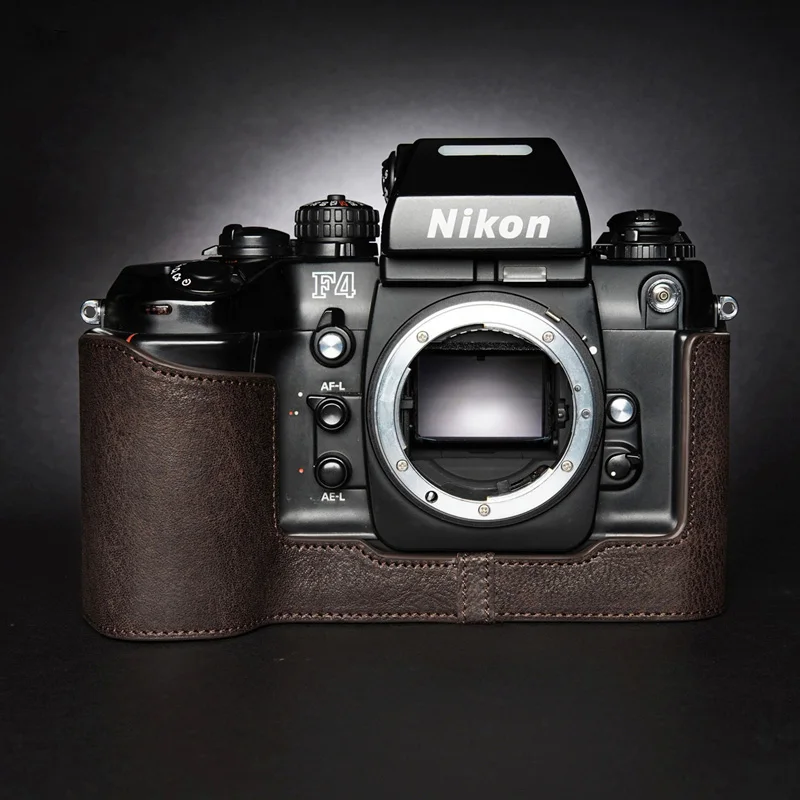 Защитный чехол для камеры Nikon F4 натуральная кожа ручная работа | Электроника