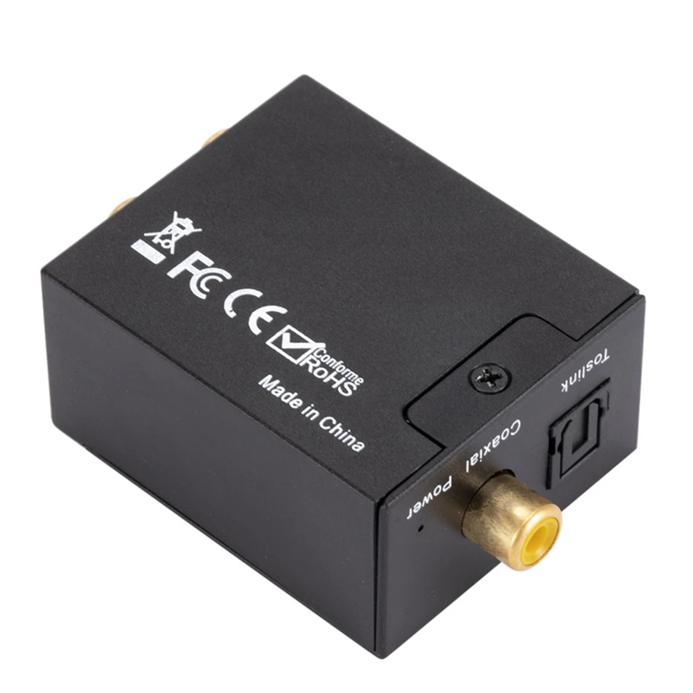 Digital to Analog Audio Converter Support Bluetooth Optical Fiber Toslink Coaxial Signal RCA R/L Decoder SPDIF DAC | Электроника