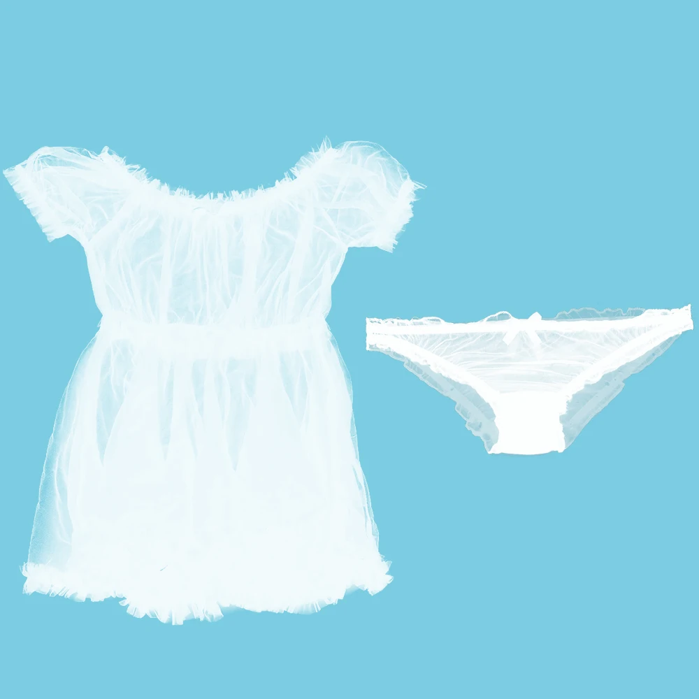 Женское нижнее белье OLO кружевное Прозрачное платье для сна пикантные