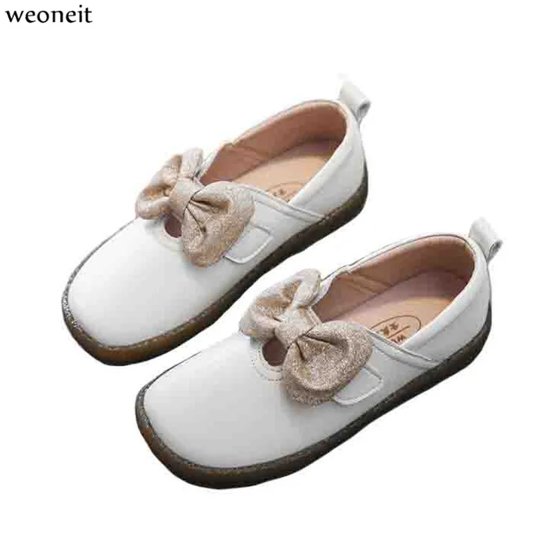Детские туфли Weoneit на плоской подошве для девочек новинка весна осень детские