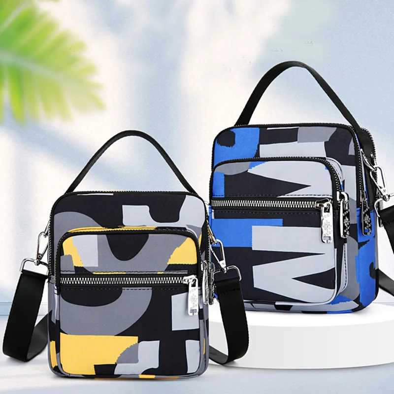 

Женская сумка-Кроссбоди на плечо элегантная буква, Высококачественная Маленькая нейлоновая сумка, женская сумка-тоут, сумка-мессенджер, же...