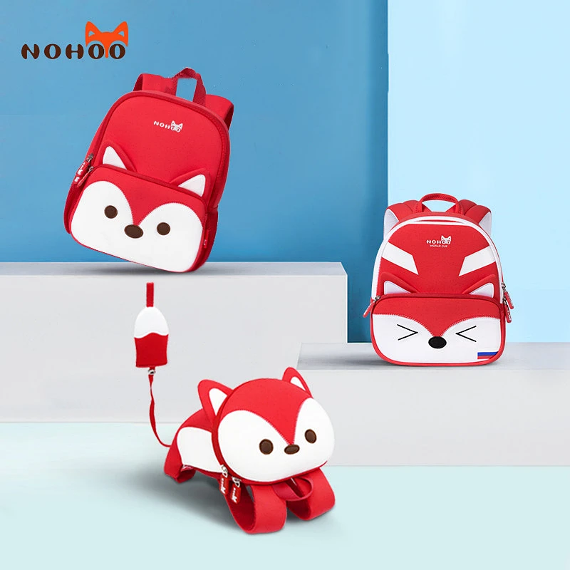 NOHOO рюкзак школьный качество девочек мультфильм детская сумка водонепроницаемый