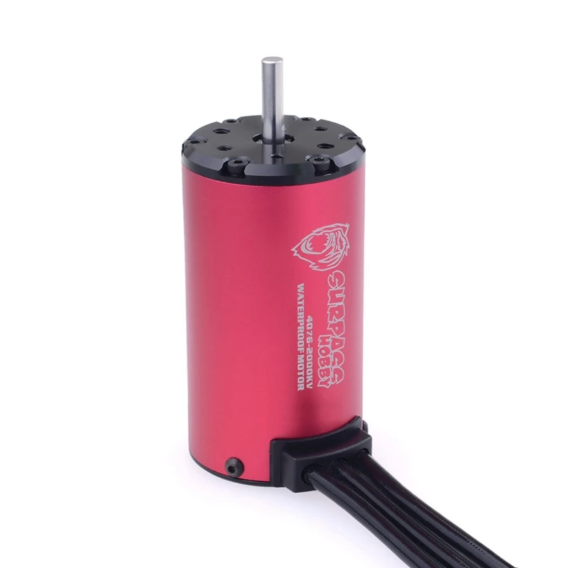 

SURPASS HOBBY KK Waterproof 4076 5.0mm Brushless Motor 2000KV for RC 1/8 Drift Racing Off-Road Climbing Car