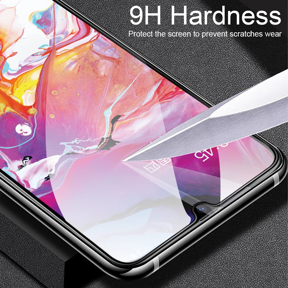 9D закаленное стекло для Samsung Galaxy A70 A80 A90 A60 A40 A30 A20 A10 Защита экрана A50S A30S A20S A10S |