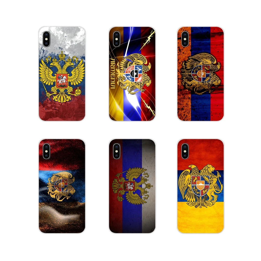 armenia russia flag accessories phone cases covers for apple iphone x xr xs 11pro max 4s 5s 5c se 6s 7 8 plus ipod touch 5 6 free global shipping