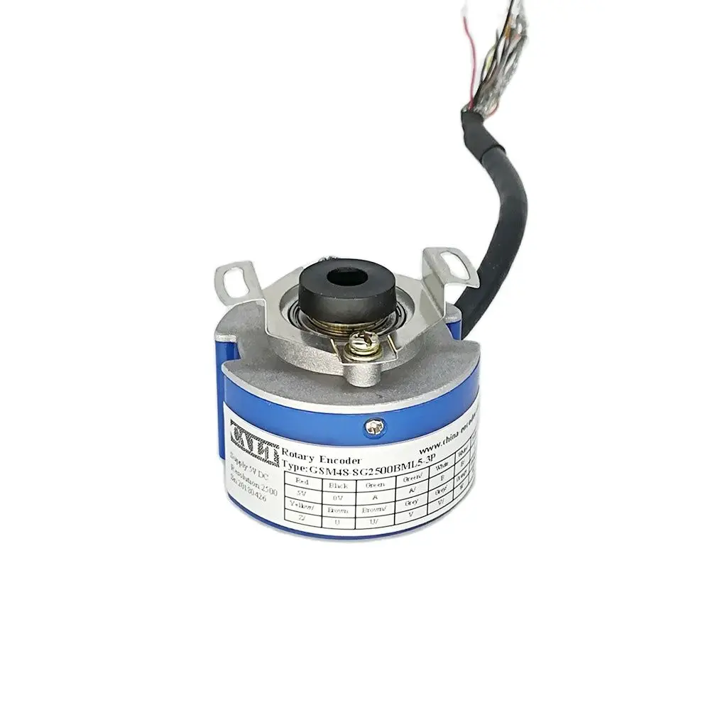 Серводвигатель CALT UVW вращающийся энкодер GSM48-09G2500BML5 2500 PPR 5V линейный драйвер 4 6 8
