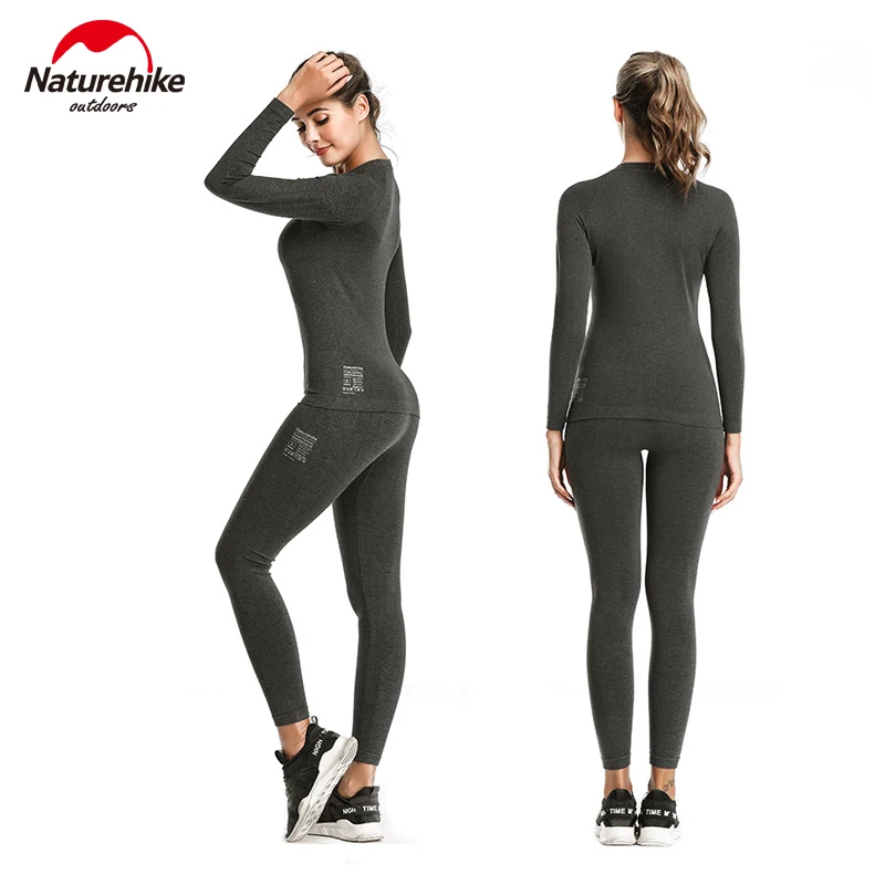 Naturehike теплое тепловое нижнее белье для мужчин и женщин самонагревающееся