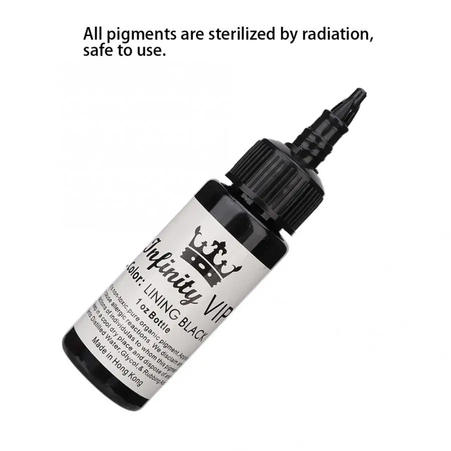 Полуперманентные тату пигментные чернила 30 мл стойкие аксессуары инструмент для