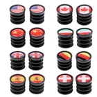 Заглушки для руля велосипеда, 2 шт., 78, с национальным флагом