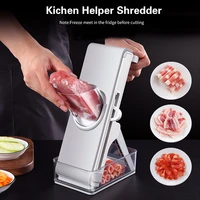 household multifunctional vegetable cutter kitchen hand cutter lever lemon slicer shredder grater meat slicer kitchen supplies