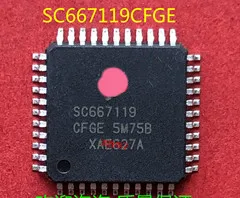 

SC667119CFGE 5M75B QFP44 2pcs