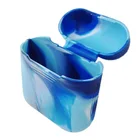 Защитный чехол для наушников Apple Airpods, силиконовый, разные цвета, противоударный