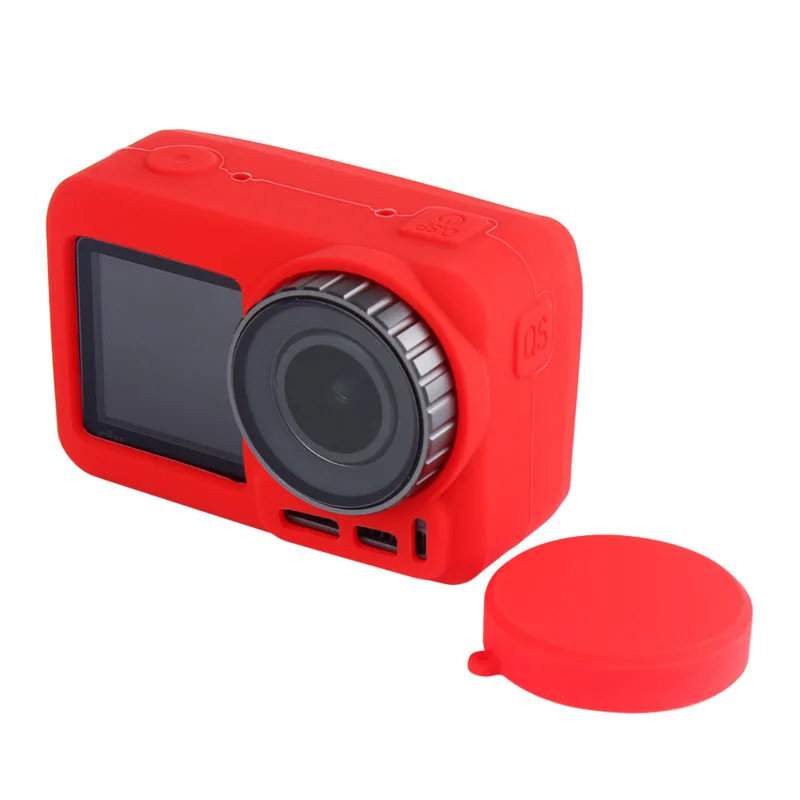 silicone protective cover for dajiang lingmou osmo action waterproof sports camera body christmas gift free global shipping