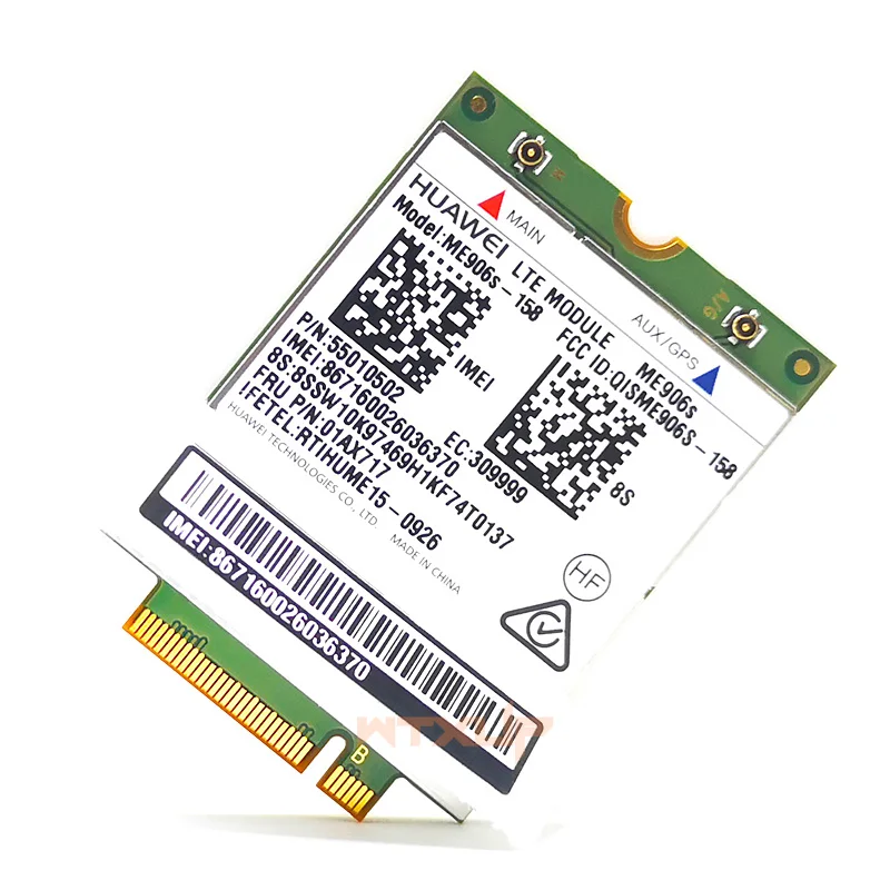 ME906S 158 FRU 01AX717 LTE 4G Card четырехдиапазонная лампа для Thinkpad L460 L560 X260 T460 T460P T460S T560 P50S DC