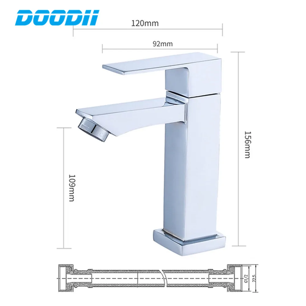 Doodii оптом и в розницу крепление на палубе смеситель для ванной комнаты раковины